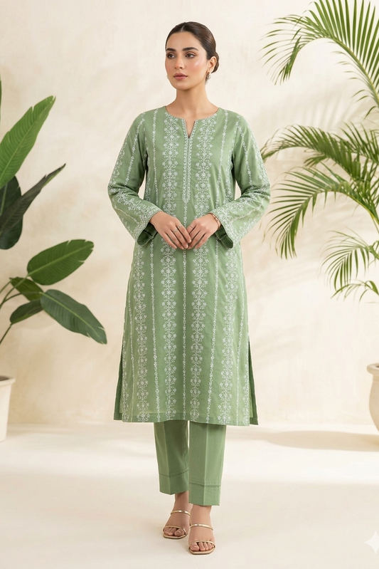 Bareeze Two-Piece Embroidered