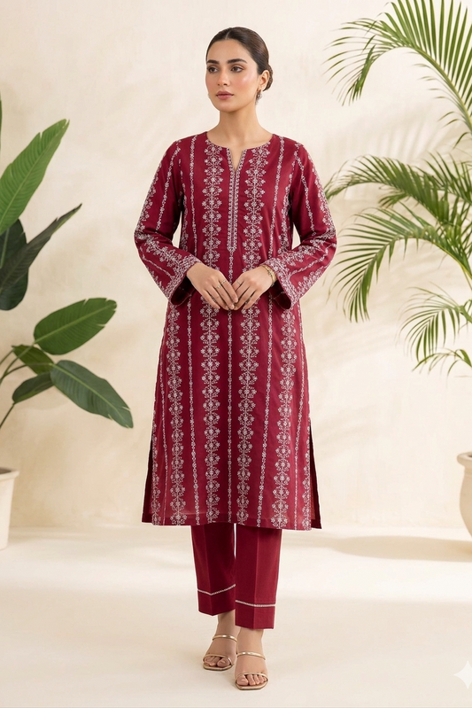 Bareeze Two-Piece Embroidered