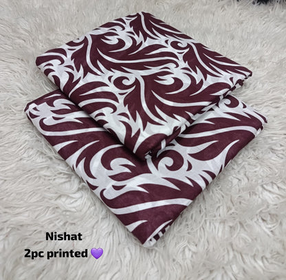 2pc Nishat Printed
