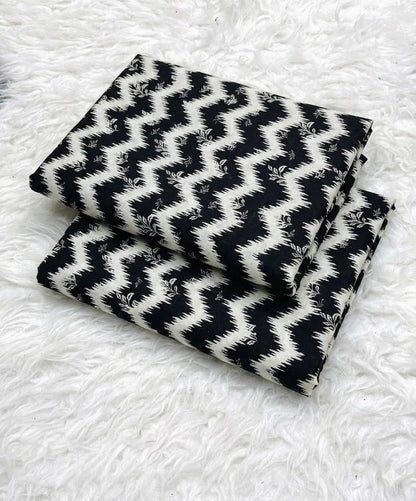 2pc Nishat Printed Black Edition