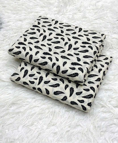 2pc Nishat Printed Black Edition